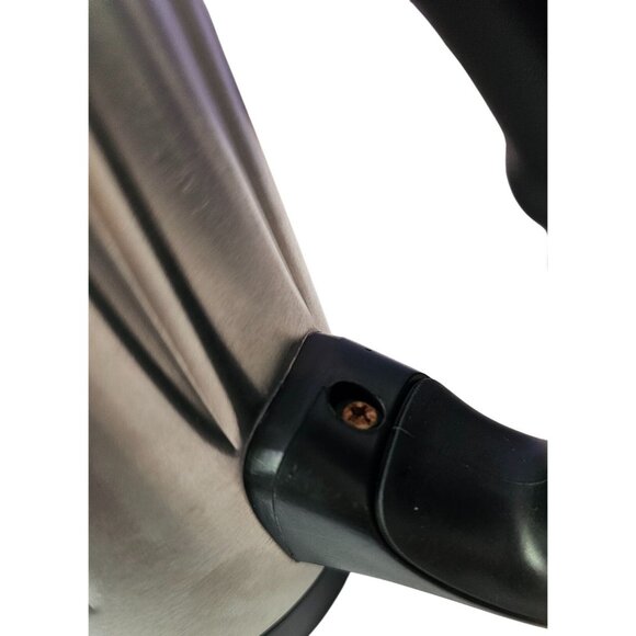 Starbucks 2004 Barista Aroma Solo Silver Stainless Steel Travel Tumbler Vtg 16oz - Picture 13 of 13